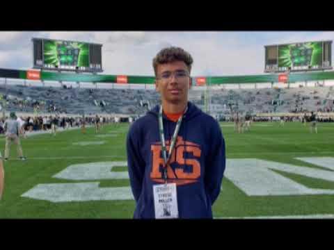 Video of 22 MI ATH TYRESE MILLER ON UV TO MSU!