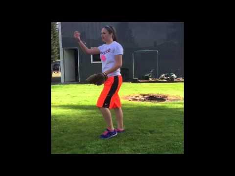 Video of Britney Pitching