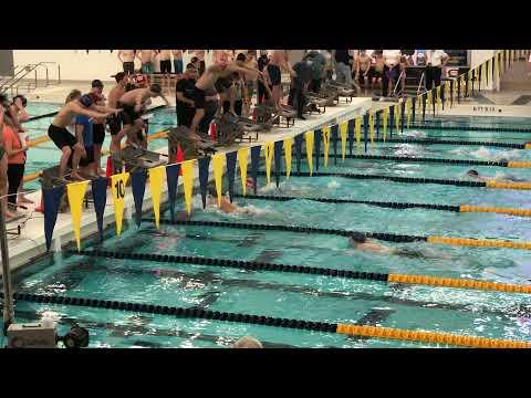 Video of SOL Liberty Conference Champs 200 Medley Relay - Spencer - Split 21.59(Free)