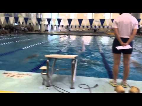 Video of 100 Backstroke State Finals