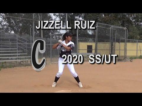 Video of 2020 Jizzell Ruiz Short Stop and Utility Softball Skills Video
