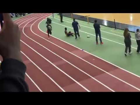 Video of Tyrece Brown: Indoor Track 4x200 (Lane 1)