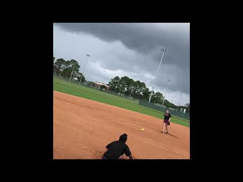 Video of Pitching Practice 