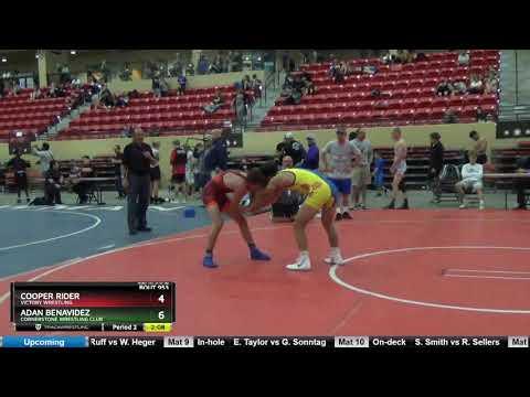 Video of Junior Boys 120 Cooper Rider Victory Wrestling Vs Adan Benavidez Cornerstone Wrestling Club