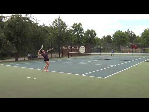 Video of Sophia Felderman Tennis Recruitment video