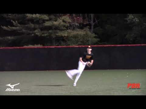 Video of Taking BP and testing outfield Velo, PBR missouri 10/12/22