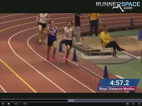 Video of 3-1-23 @ Armory- My 800m of DMR 2:00.43