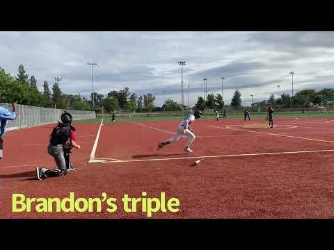Video of Brandon’s triple