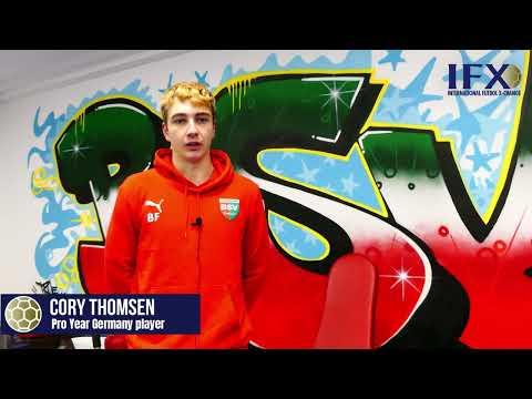 Video of Baiersdorfer SV player Cory Thomsen on PRO IFX GERMANY program