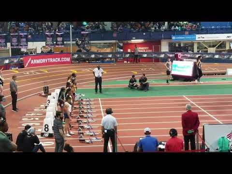 Video of New Balance, New York 60m, lane 3