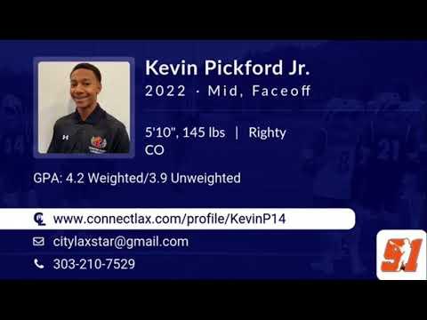 Video of Kevin Pickford Jr- Fall 2020 Highlights