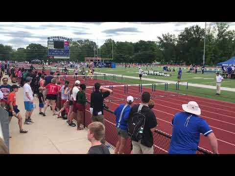 Video of Joe Hurdles at State