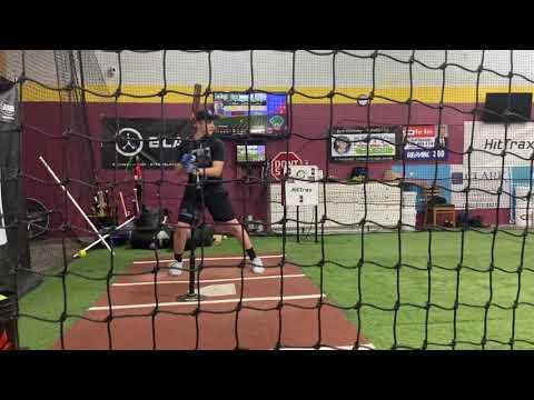 Video of Konner Daughriety 100mph exit velo