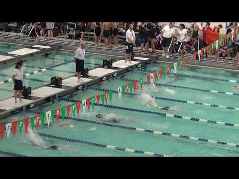 Video of 3/10/18 Illinois Y State - 100 fly (58.19)