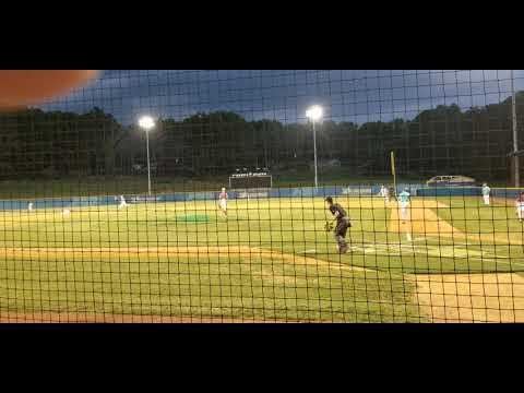 Video of Single at Limestone 2nd AB by Hunter Clark #15 CBC Rebels 