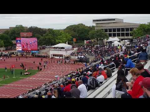 Video of Philip Hundl Texas Relays 2019 110 HH