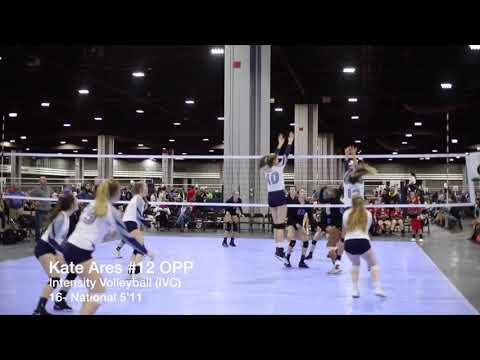 Video of Kate Ares 5’11 Lefty 2022 OPP