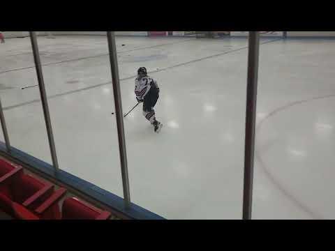 Video of Riley doing hockey drill in girls' club