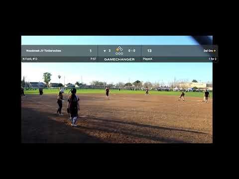 Video of 2023_99-Poppick,E_Woodcreek Softball