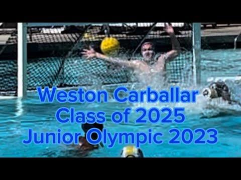 Video of Weston Carballar 2023 16u Junior Olympics  Highlights