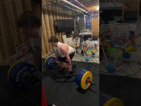 Video of 400 lb deadlift w/ 60 lb hex bar