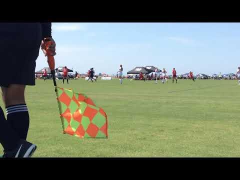 Video of Strikers FC ECNL 01 Player #11 OM Red Jersey