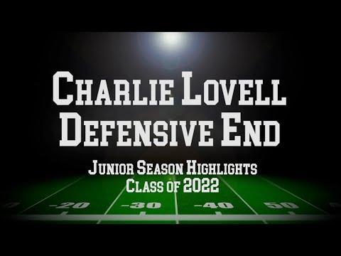 Video of Charlie Lovell - Junior Highlights - 2022 DE