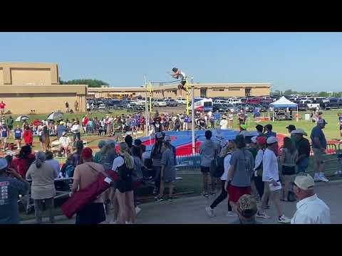 Video of Caden Bray Pole Vault 12' TAPPS State Meet 2022