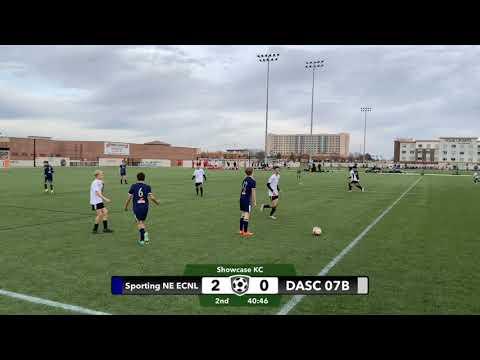 Video of DASC07 vs Sporting NE ECNL - Showcase KC ‘21 - highlights
