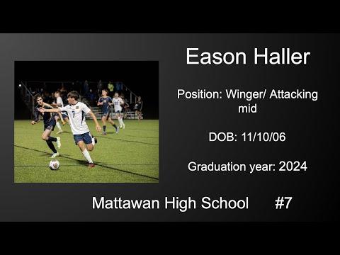 Video of Eason Haller 2022 Highschool Soccer Highlights