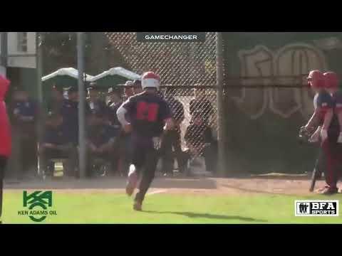 Video of Game winning RBI Double