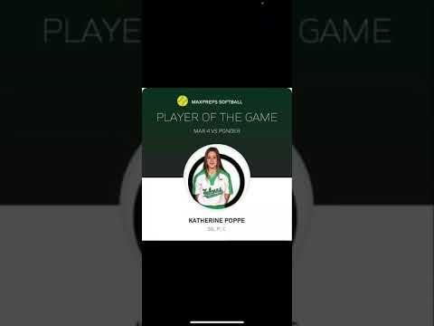 Video of MaxPreps Softball Player Of The Game