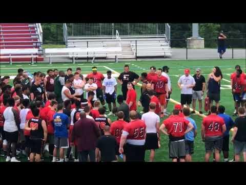 Video of Shenandoah Lineman Camp - 1v1