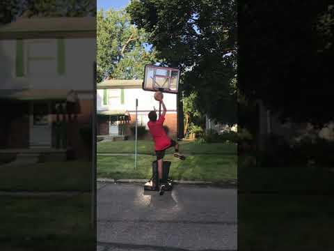 Video of Dunking on 9ft