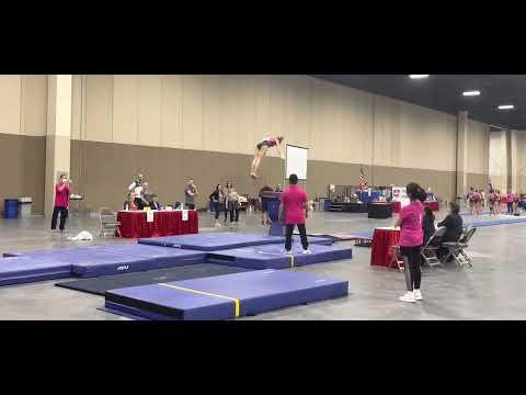 Video of Western Championships 2022 Vault 9.7 (1st place)