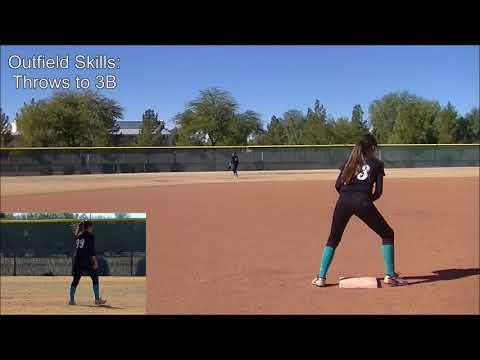 Video of Alexia Boring Softball Skills Video Outfield 2B 2021