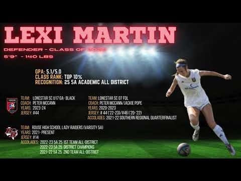 Video of Lexi Martin '25 - Defender (HR 11.2023)