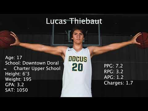 Video of Lucas thiebaut 2022-2023 senior year highlight tape