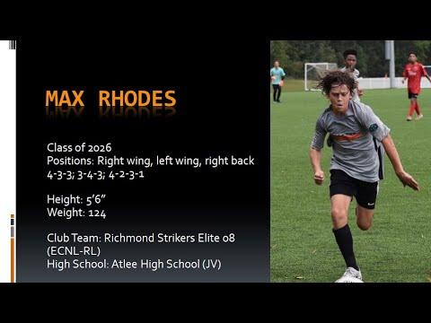 Video of Max Rhodes Highlights 2022-23