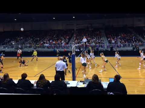 Video of 2017 State Championship Match Point!