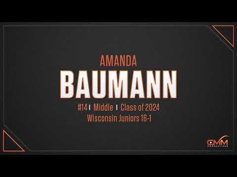 Video of Amanda Baumann MEQ Highlights 2022