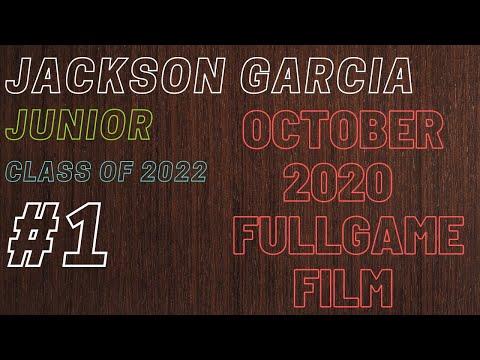 Video of Jackson Garcia High School October 2020 (FULL GAME)
