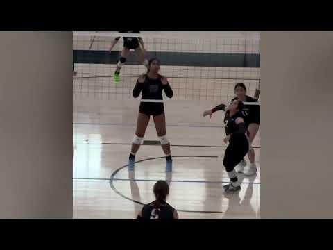 Video of Club season tournament clips 2024 (setter #2)