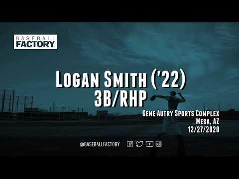 Video of Logan Smith Hitting/3B workout. 