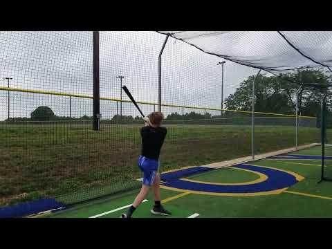 Video of Tanner batting practice 