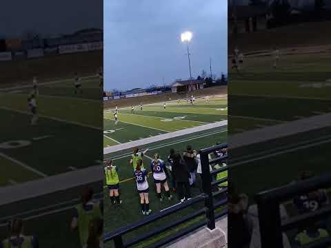 Video of Eden 1st goal as a Junior 2021-22 soccer season