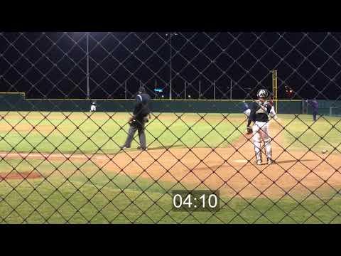 Video of 11.24 sec run time: Home to 3rd/game tying triple