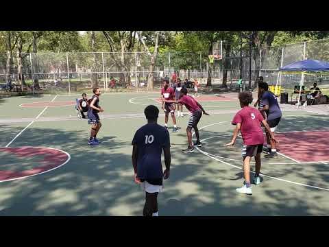 Video of Team Rock at Hoops by the River Tournament 8-3-19