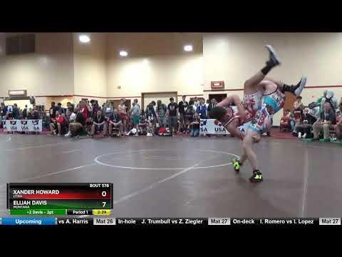 Video of Junior 182 xander howard Utah vs Elijah davis montana