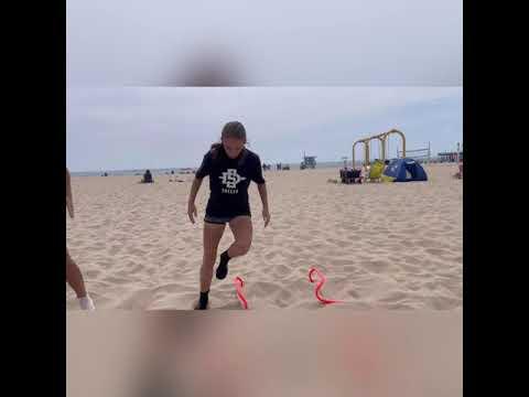 Video of Sierra's Beach Workout - 6/15/21